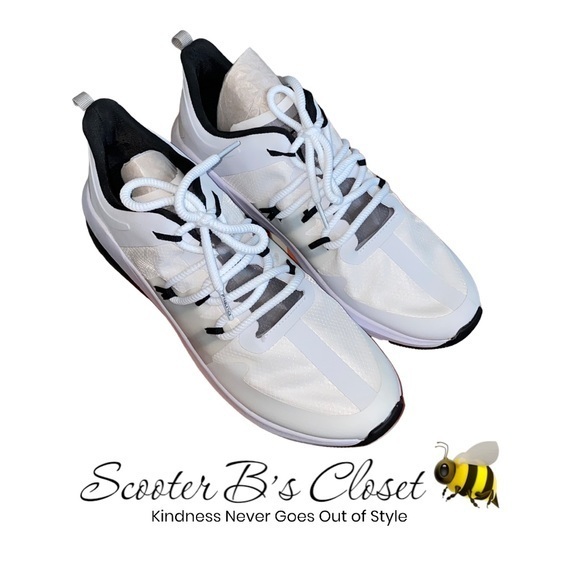 Fabletics Shoes - Fabletics Palms Performance SI Sneaker Tennis Shoe NEW Size 11 White & Black 🐝